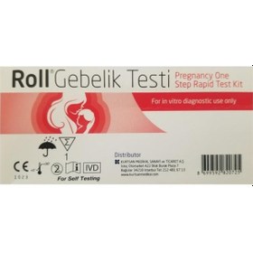 Resim Roll Hızlı Gebelik Testi 1 Test 