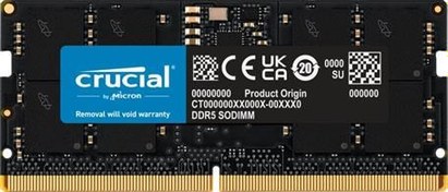 Resim Crucial 16GB DDR5 4800MHz CL40 CT16G48C40S5 Notebook Ram Crucial 16GB DDR5 4800MHz CL40 CT16G48C40S5 Notebook Ram