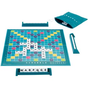 Resim Scrabble Classic 2'si 1 Arada İngilizce HWD43 