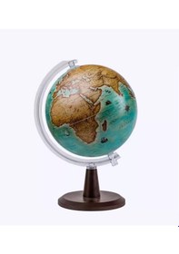 Resim Gürbüz Antik Işıksız Modern Küre Dünya Haritası 30 CM 