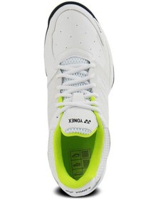 Resim Yonex Lumio 3 Erkek Tenis Beyaz Lime Ayakkabı Beyaz 