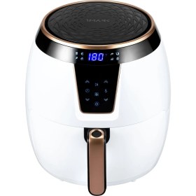 Resim Büyük Boy 5,5 Lt Sıcak Hava Fritözü Beyaz, Sağlıklı ve Pratik Pişirme Keyfi 