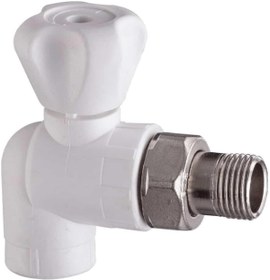 Resim Mena Rise buyspark YAPI Fırat PP Köşe Radyatör Vana 25-1/2″mm 2 ADET polypower 1080708 