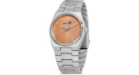 Resim Polo Air Erkek Kol Saati Cüzdan Kemer Kartlık Anahtarlık Çakmak Kombin Kahverengi Set PL-0861E3 
