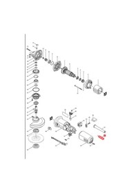 Resim Makita 9554HN Kablo - Fiş Ürün Kodu 666066-6 