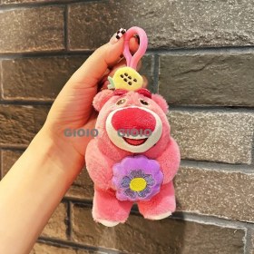 Resim Silver1 Karikatür Küçük Hediye Peluş Bebek Kolye Anahtarlık Çanta Kolye Aksesuarları (Yurt Dışından) 