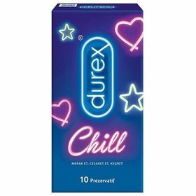 Resim Durex Chill Prezervatif 10'lu 
