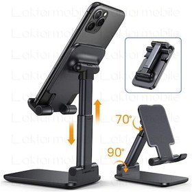 Resim Masa Üstü Telefon Standı Tablet Tutucu Ayarlanabilir Yükseklik 