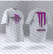 Resim Monster Energycanavar Enerji Logosu Bisiklet Forması 2025 Erkek Kadın Çocuk Kısa Kollu T-shirtkahverengi Kahverengi 