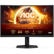 Resim AOC C27G4ZXU 27" 280Hz 1 ms Adaptive Sync Curved Gaming Monitör 