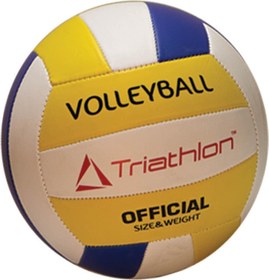 Resim Triathlon T123 Beyaz-Sarı Voleybol Topu 