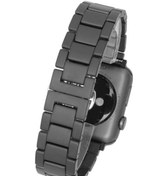 Resim Watch 38mm Mat Seramik Metal Zore Kordon-siyah 