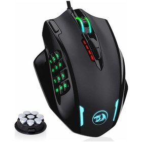 Resim Redragon M908 Rgb Arkadan Aydınlatmalı Led Usb Kablolu Oyun Faresi 18 Black Amerika Birleşik Devletleri Diğer 