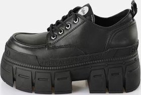 Resim Buffalo Kadın Oxford ( Klasik) 1622349 Buffalo GOSPHER LACE UP CS - VEGAN NAPPA - Black 