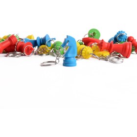 Resim DSECHESS Satranç taşları plastik renkli anahtarlık 3'lü Özel Set 