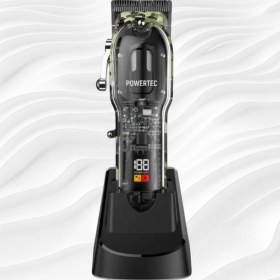 Resim Powertec Tr 8700 Tıraş Makinesi (Kırmızı) 