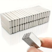 Resim 12 adet/24 adet 20mm x 5mm x 2mm Kare Küçük Mıknatıslar, Buzdolabı Mıknatısı, Beyaz Tahta Mıknatısı, Fotoğraflar, Araçlar 