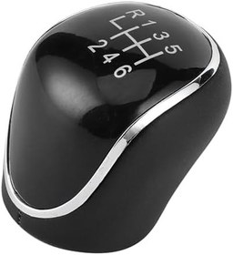 Resim Yinhing 6 Hız Vardiyası Düğmesi, Palanca De Cambios Manuel Hentbol Kol Aksesuar Fit 6 Hızlı Araç Dişli Vites Değiştirme Kuşunu Vardiya Knob Hız 