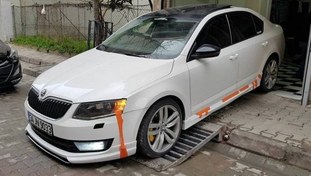 Resim Skoda Octavia Yan Marşpiyel 