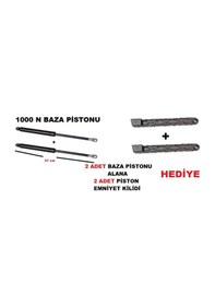 Resim Kalite 2 Adet 1000 N Baza Amortisörü Baza Pistonu N11.36926 