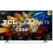 Resim TCL 127 cm (50 inch) QLED Smart Google TV, 50C655, Black 