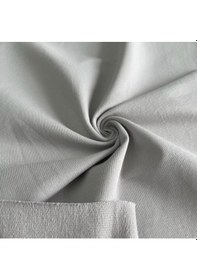 Resim Penye İki İplik Kumaş Gri Gri 