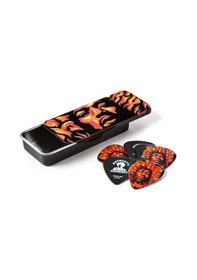 Resim Jim Dunlop Jhpt14h Hendrix Voodoo Fire 6'lı Kutu Pena 