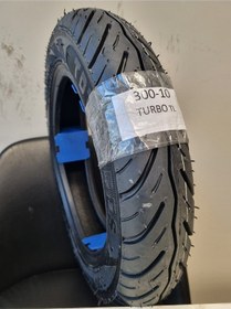 Resim Tdt Tyres 300-10 Tubeless - Dubleks Motosiklet Lastiği Turbo5 