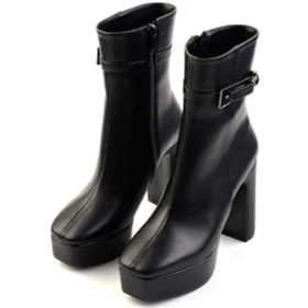 Resim Siyah Kadın Bot & Bootie K02227176009 Siyah 