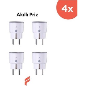 Resim Fonri Wi-fi Akıllı Priz 16a 4'lü Set 