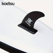 Resim KOETSU Paddle-in Kilit Kuyruğu Fin, Sörf Tahtası Paddle Board SUP Paddle Board, Çıkarılabilir Yarış Fin Su Tahtası 