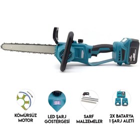 Resim Beyazıt Dwrk Şarjlı Dal Budama Testeresi 10-pilli-36watt Güçlü Ve 1. Kalite Hizar 