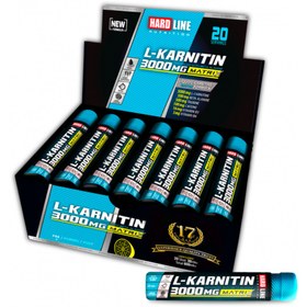 Resim HARDLINE L-Karnitin Matrix 3000mg Limon 20 adet (30ml) 