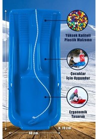 Resim Frenli Kızak Mavi 