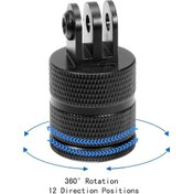 Resim E Tipi Metal-kamera Topu Kafa Tripod Adaptörü Flaş Işık Braketi Montaj Tabanı Gopro Hero 10 9 8 7 Djı Osmo Eylem/eylem 2 Sualtı 