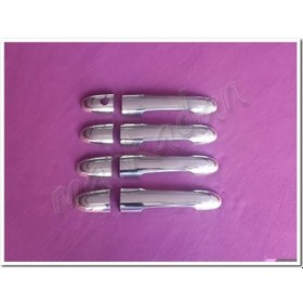 Resim Woc Chrome Mercedes Vito Sensörsüz Krom Kapı Kolu 2004-2014 4 Kap 
