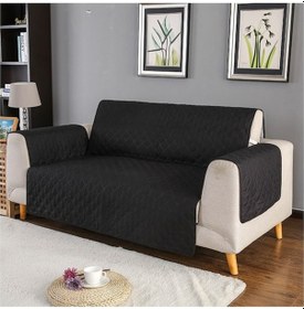 Resim Koltuk Örtüsü Sıvı Geçirmez Köpek Üçlü Koltuk Kılıfı 