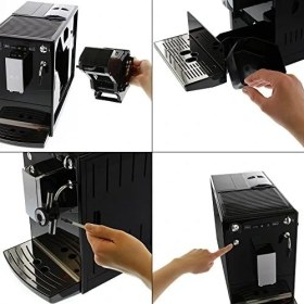 Resim Esmo Home Melitta Caffeo Solo & Perfect Tam Otomatik Kahve Makinesi Siyah 