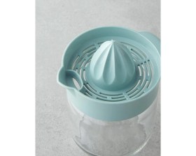 Resim Yeşil Cam Limon Sıkacağı 425 Ml, Sağlıklı ve Şık Tasarım 