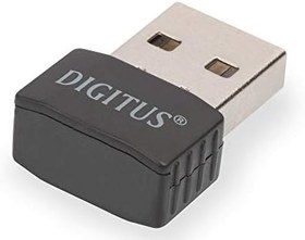 Resim Digitus DN-70565 ağ adaptörü (Wi-Fi, USB 2.0) Siyah 