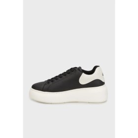 Resim Armani Exchange Logolu Kalın Taban Sneaker Ayakkabı Bayan Ayakkabı XW002149 AF19528 MC024 