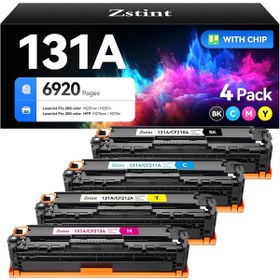 Resim HP CF210A CF211A CF212A CF213A Pro 200 color MFP M276nw M251nw M251n M276n Black Cyan Magenta Yello 