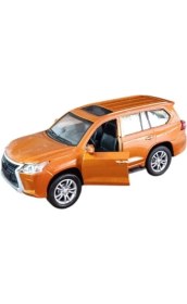 Resim Asya Oyuncak Kt. Metal Işıklı Sesli Jeep FY6208-12D-KAHVERENGI Araba 