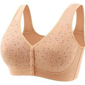 Resim Kadınlar İçin Önden Bağlamalı Sütyenler, Balensiz Spor Sütyenleri Kadınlar, Çok Renkli 