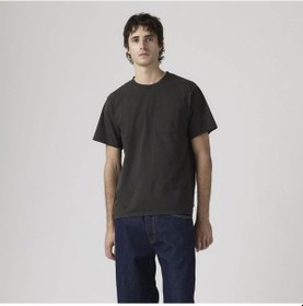 Resim Levis Essential Pocket Tee Siyah Erkek T-shirt 005h0-0039 Siyah 
