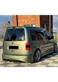 Resim Vw Caddy Arka Ek Arka Ek Plastik Siyah Difüzör 2004-2010 Arka-bodykit-ek-karlık 