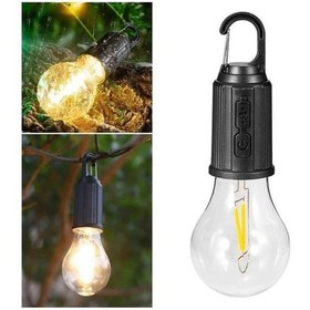 Resim Şarjlı Aydınlatma Ampul Tasarımlı Ambians Işık Askılı Kamp Lambası Çoklu Renk 