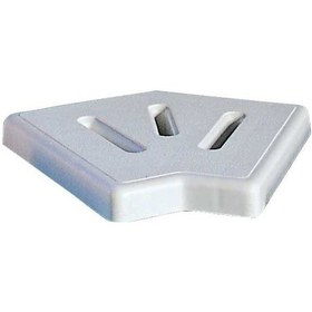 Resim 25 CM Taşma Izgarası Köşe Parçası 45° 