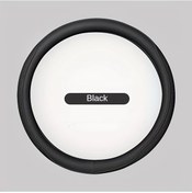 Resim Xuweiwei Napaliather 15 Inç Direksiyon Kılıfı Nefes Alabilir Kaymaz Siyah Siyah 