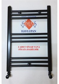 Resim 600x700 Siyah Havlupan + 2 Adet Siyah Vanalı - 9 Borulu 